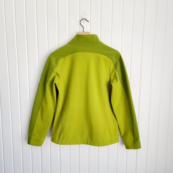 L.L. Bean Women's Lime Green Zip Front Casual Jacket Size Small - Picture 2 of 13